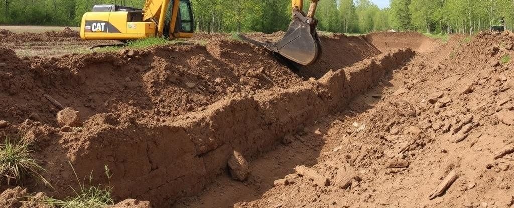 Траншеи: нюансы устройства